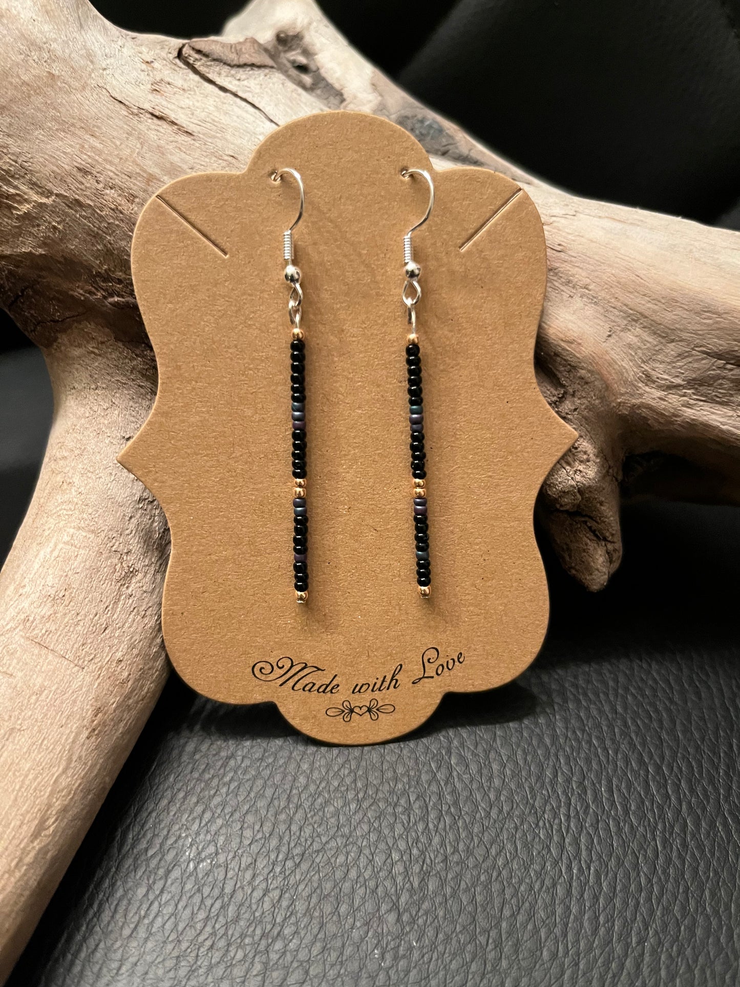 Midnight Thread Earrings