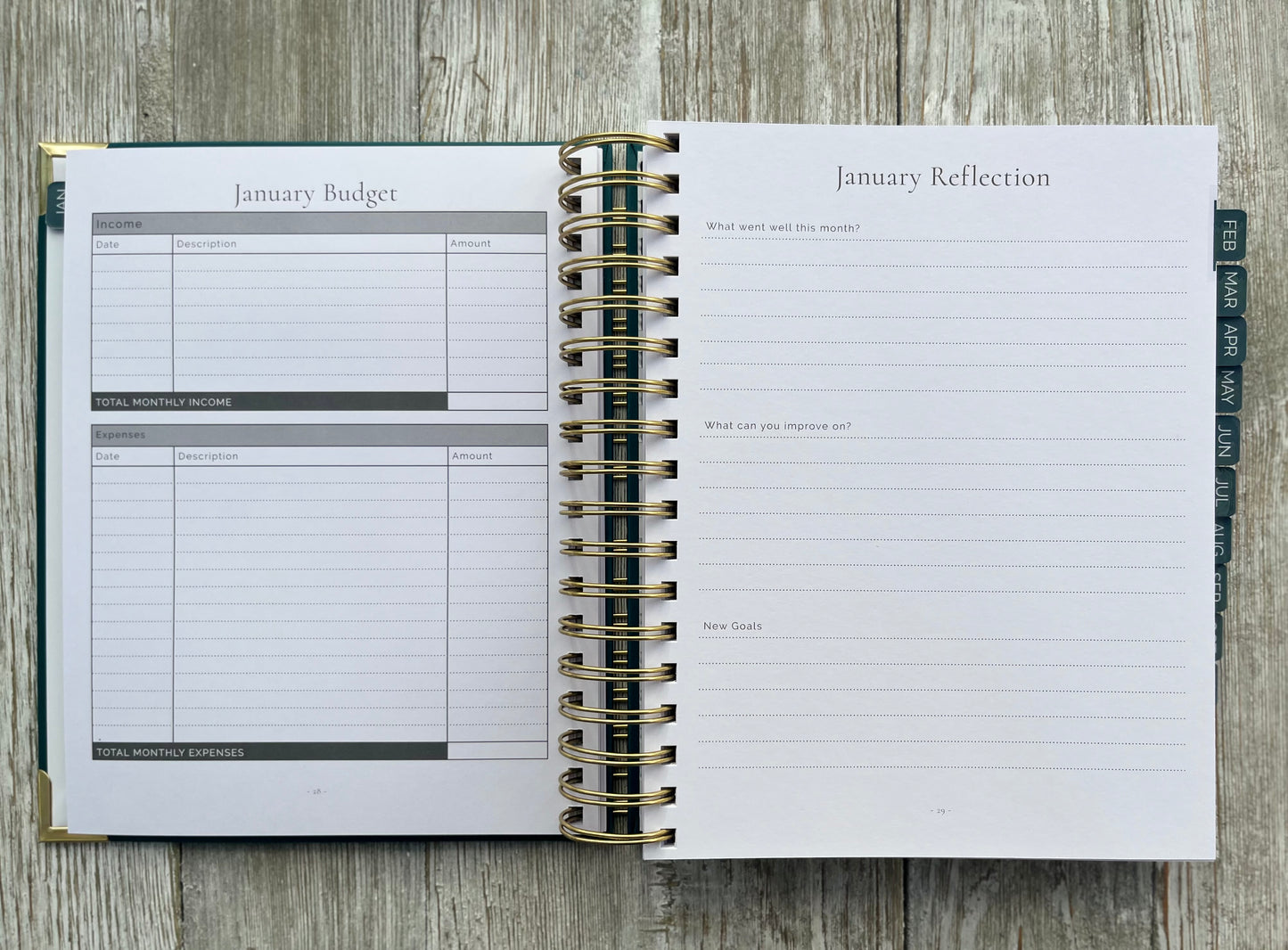 The Kayley - 2026 Daily Planner