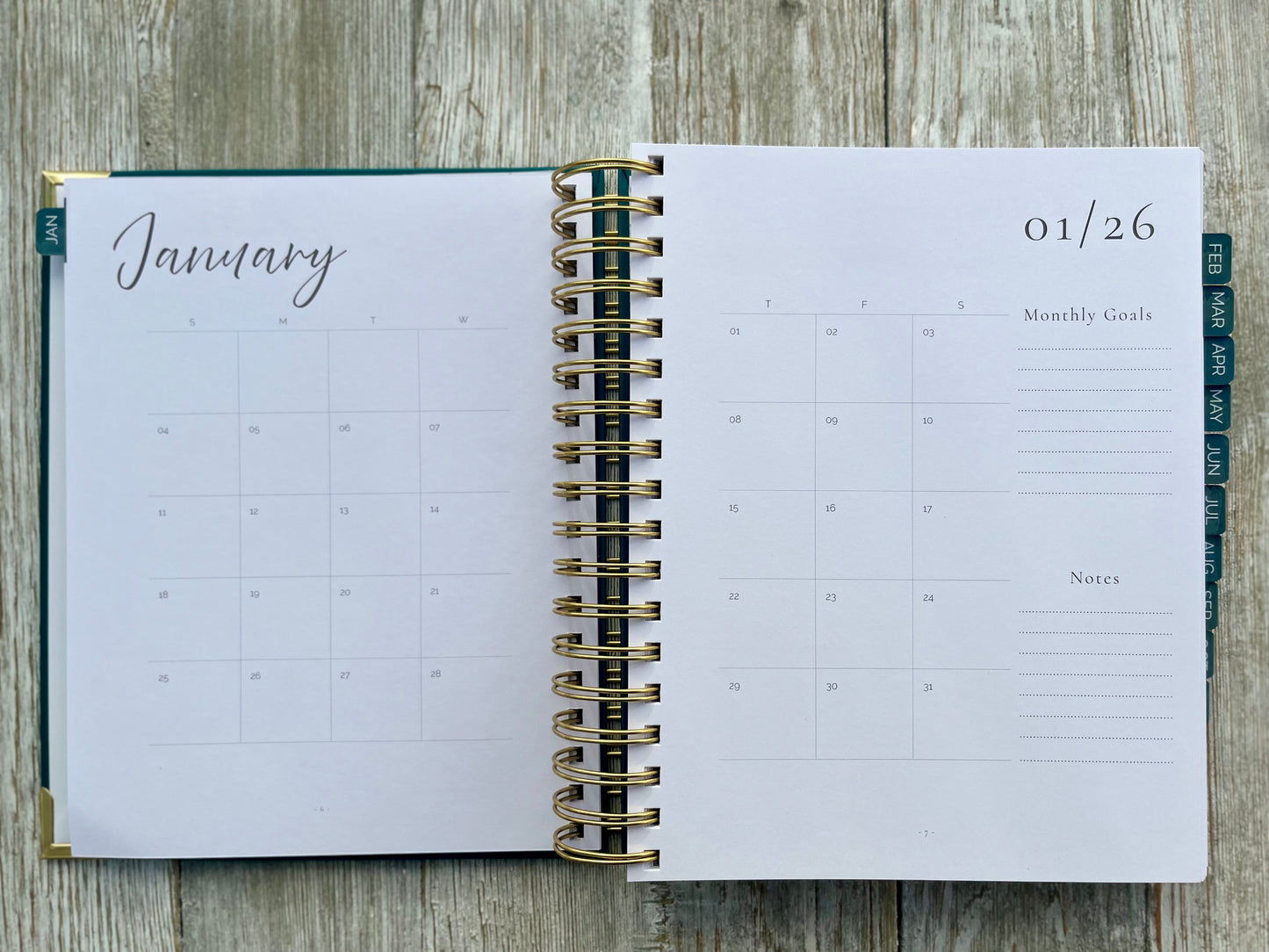 The Kayley - 2026 Daily Planner