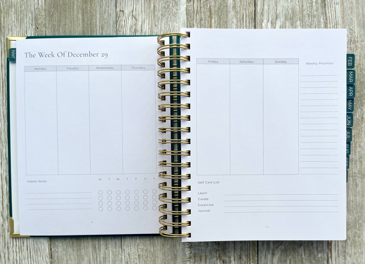 The Kayley - 2026 Daily Planner
